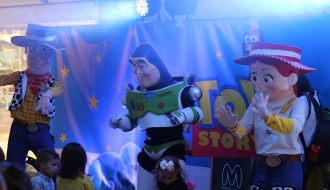 fiestas infantiles bogota - show toy story 3